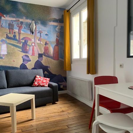 Studio Perfect For 2 Adults And 1 Kid, And Up To 2 Kids - Jourdain 20E, 25Mn To Louvre Via Line M11 Париж Экстерьер фото
