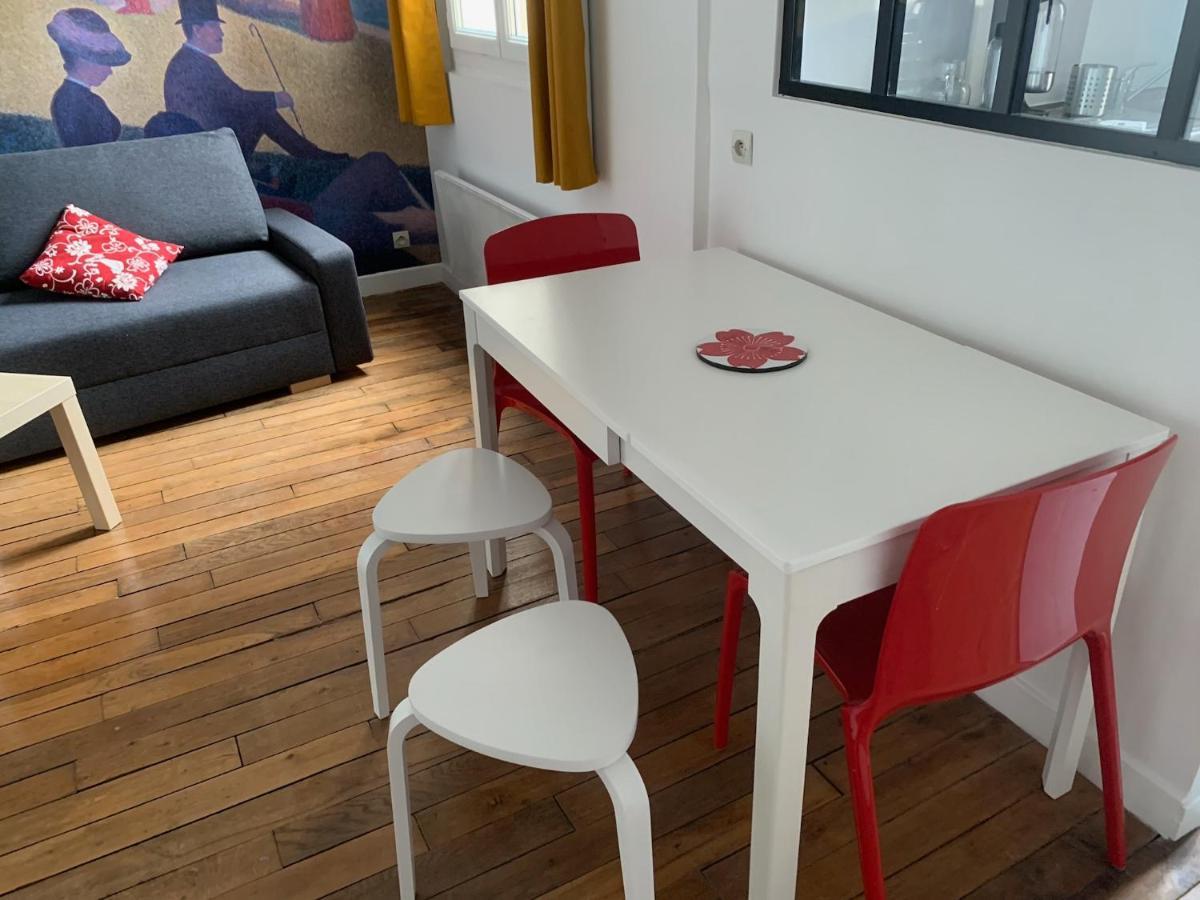 Studio Perfect For 2 Adults And 1 Kid, And Up To 2 Kids - Jourdain 20E, 25Mn To Louvre Via Line M11 Париж Экстерьер фото